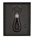 PORSCHE DESIGN Keyring Leather Cord Dark Brown PORSCHE DESIGN Keyring Leather Cord Dark Brown