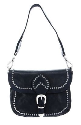 CAMPOMAGGI Horizontal Shoulder Bag Blu Indaco