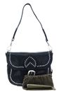 CAMPOMAGGI Horizontal Shoulder Bag Blu Indaco
