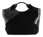 DECADENT Teddy Patchwork Tote Black DECADENT Teddy Patchwork Tote Black