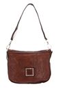 CAMPOMAGGI Horizontal Shoulder Bag Cognac