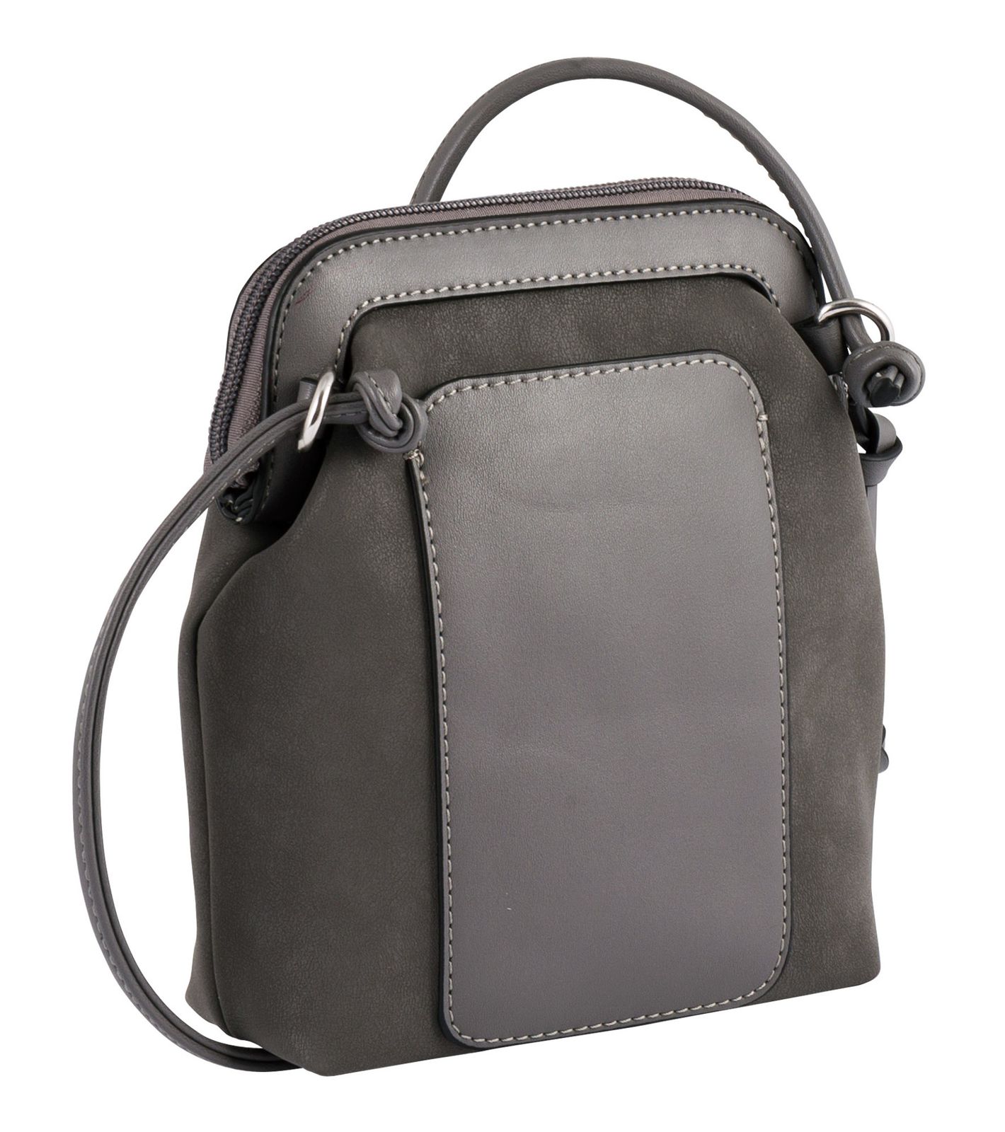 Large grey crossbody bag Clearance