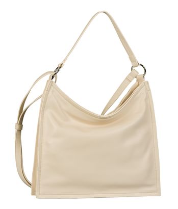 TOM TAILOR Evelin Hobo Bag Cream-White