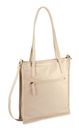 TOM TAILOR Evelin Zip Shopper L Cream-White TOM TAILOR Evelin Zip Shopper L Cream-White