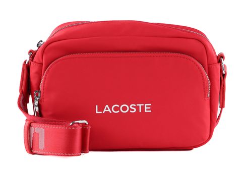 LACOSTE Active Nylon Crossover Bag Pompier Blanc