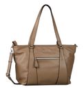 TOM TAILOR Karine Zip Shopper M Nougat TOM TAILOR Karine Zip Shopper M Nougat