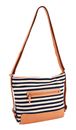 TOM TAILOR Nia Hobo Bag / Backpack Stripes Blue TOM TAILOR Nia Hobo Bag / Backpack Stripes Blue