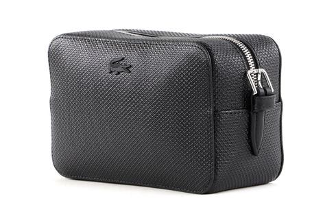トートバッグ Lacoste Women's Easy Tote Crossbody Bag Black Color Lacoste Women's L.12.12 Concept Mini Petit Pique Canvas Zip