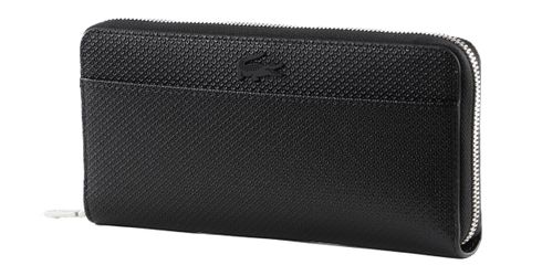 LACOSTE Chantaco Classics Long Zip Wallet Noir