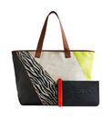 Desigual Bols Click Clocken Nami Shopping Bag Tobacco Desigual Bols Click Clocken Nami Shopping Bag Tobacco