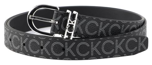 Calvin Klein CK Must CK Loop Belt 25mm W115 Black Mono