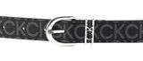 Calvin Klein CK Must CK Loop Belt 25mm W125 Black Mono Calvin Klein CK Must CK Loop Belt 25mm W125 Black Mono