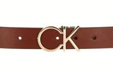 Calvin Klein Re-Lock CK Logo Belt 30MM W130 Cognac Calvin Klein Re-Lock CK Logo Belt 30MM W130 Cognac