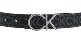 Calvin Klein Re-Lock CK Rev Belt 30MM W85 Black / Black Mono Calvin Klein Re-Lock CK Rev Belt 30MM W85 Black / Black Mono
