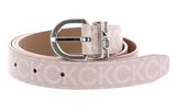 Calvin Klein CK Must CK Loop Belt 25mm W95 Spring Rose Mono Calvin Klein CK Must CK Loop Belt 25mm W95 Spring Rose Mono