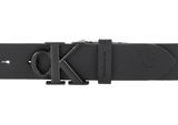 Calvin Klein CKJ Monogram Hardware Belt 35MM W135 Black