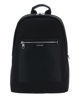 Calvin Klein Classic Repreve Round Backpack CK Black