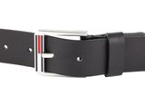 TOMMY HILFIGER TJM Leather Belts ADJ Belt 3.5 W105 Black - kürzbar