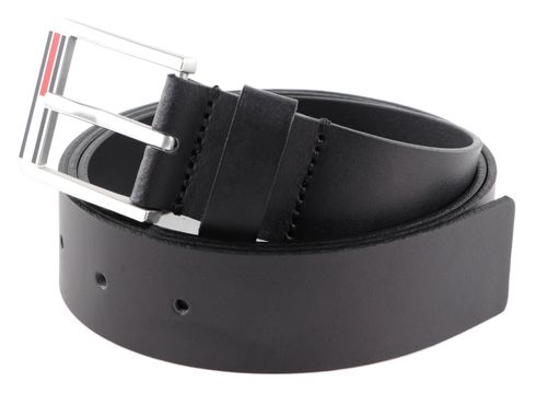 TOMMY HILFIGER TJM Belts Leather Essential 3.5 W85 Black