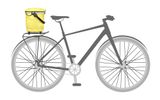 ORTLIEB City Up-Town Rack Bike Upper Rack Bag 17,5L Lemon Sorbet