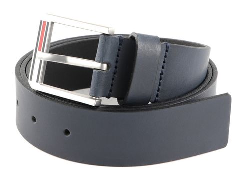 TOMMY HILFIGER TJM Belts Leather Essential 3.5 W100 Twilight Navy