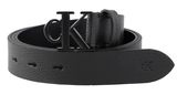 Calvin Klein CKJ Monogram Mono Hardware Belt 30MM W130 Black Calvin Klein CKJ Monogram Mono Hardware Belt 30MM W130 Black