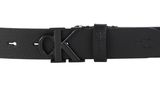 Calvin Klein CKJ Monogram Mono Hardware Belt 30MM W125 Black Calvin Klein CKJ Monogram Mono Hardware Belt 30MM W125 Black