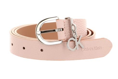 Calvin Klein Re-Lock Charm Buckle Belt 25MM PBL Spring Rose