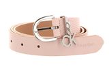 Calvin Klein Re-Lock Charm Buckle Belt 25MM PBL Spring Rose