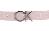 Calvin Klein Re-Lock Logo Belt 30MM Mono W100 Spring Rose Mono