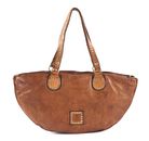 CAMPOMAGGI Medium Half Moon Shopping Bag M Cognac