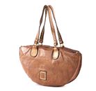 CAMPOMAGGI Medium Half Moon Shopping Bag M Cognac