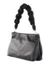 abro Leather Dalia Shoulder Bag Ines Black / Nickel