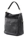 abro Leather Dalia Hobo Bag Raquel Small S Black / Gold