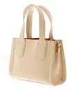 VALENTINO Juniper Tote Mini Bag Ecru / Fuxia VALENTINO Juniper Tote Mini Bag Ecru / Fuxia