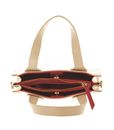 VALENTINO Juniper Tote Mini Bag Ecru / Fuxia VALENTINO Juniper Tote Mini Bag Ecru / Fuxia