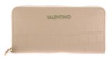 VALENTINO Juniper Zip Around Wallet Ecru / Fuxia VALENTINO Juniper Zip Around Wallet Ecru / Fuxia