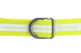Calvin Klein CKJ Slider Rounded Slider Belt 35MM W75 Lemon Lime