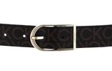 Calvin Klein CK Must BRIDGE 3CM BELT MONO W80 Brown Mono