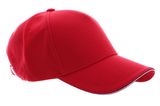 TOMMY HILFIGER SPWM Small Flag Elevated Corporate Cap Cinnabar Red TOMMY HILFIGER SPWM Small Flag Elevated Corporate Cap Cinnabar Red