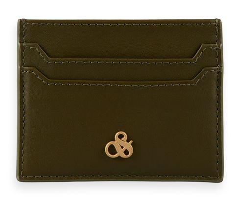 SCOTCH & SODA Leather Cardholder Army