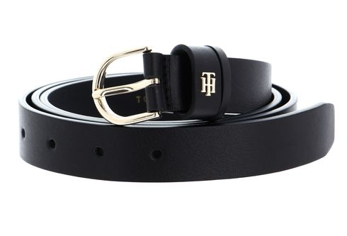 TOMMY HILFIGER TH Timeless Curve Belt 2.5 W125 Black