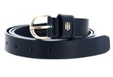 TOMMY HILFIGER TH Timeless Curve Belt 2.5 W120 Desert Sky TOMMY HILFIGER TH Timeless Curve Belt 2.5 W120 Desert Sky