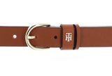TOMMY HILFIGER TH Timeless Curve Belt 2.5 W130 Canyon TOMMY HILFIGER TH Timeless Curve Belt 2.5 W130 Canyon