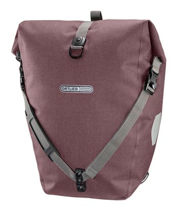 ORTLIEB Urban Back-Roller Bike Side Pannier (QL2.1) 20L - Single Ash Rose