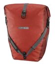 ORTLIEB Plus Back-Roller Bike Side Panniers (QL2.1) 40L - Pair Salsa-Dark Chili