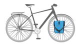 ORTLIEB Plus Sport-Roller Bike Side Panniers (QL2.1) 25L - Pair Dusk Blue-Denim