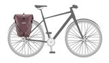 ORTLIEB Urban Back-Roller Bike Side Pannier (QL3.1) 20L - Single Ash Rose