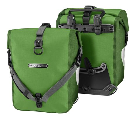 ORTLIEB Plus Sport-Roller Bike Side Panniers (QL2.1) 25L - Pair Kiwi-Moss Green