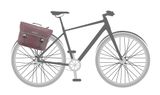 ORTLIEB Urban Commuter-Bag Two Bike Side Pannier (QL3.1) 20L - Single Ash Rose